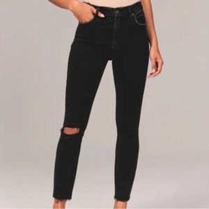 Abercrombie High Rise Skinny Jeans